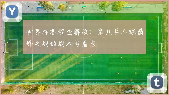 世界杯赛程全解读：聚焦乒乓球巅峰之战的战术与看点