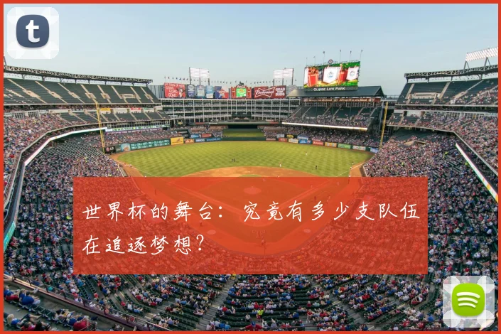 世界杯的舞台：究竟有多少支队伍在追逐梦想？
